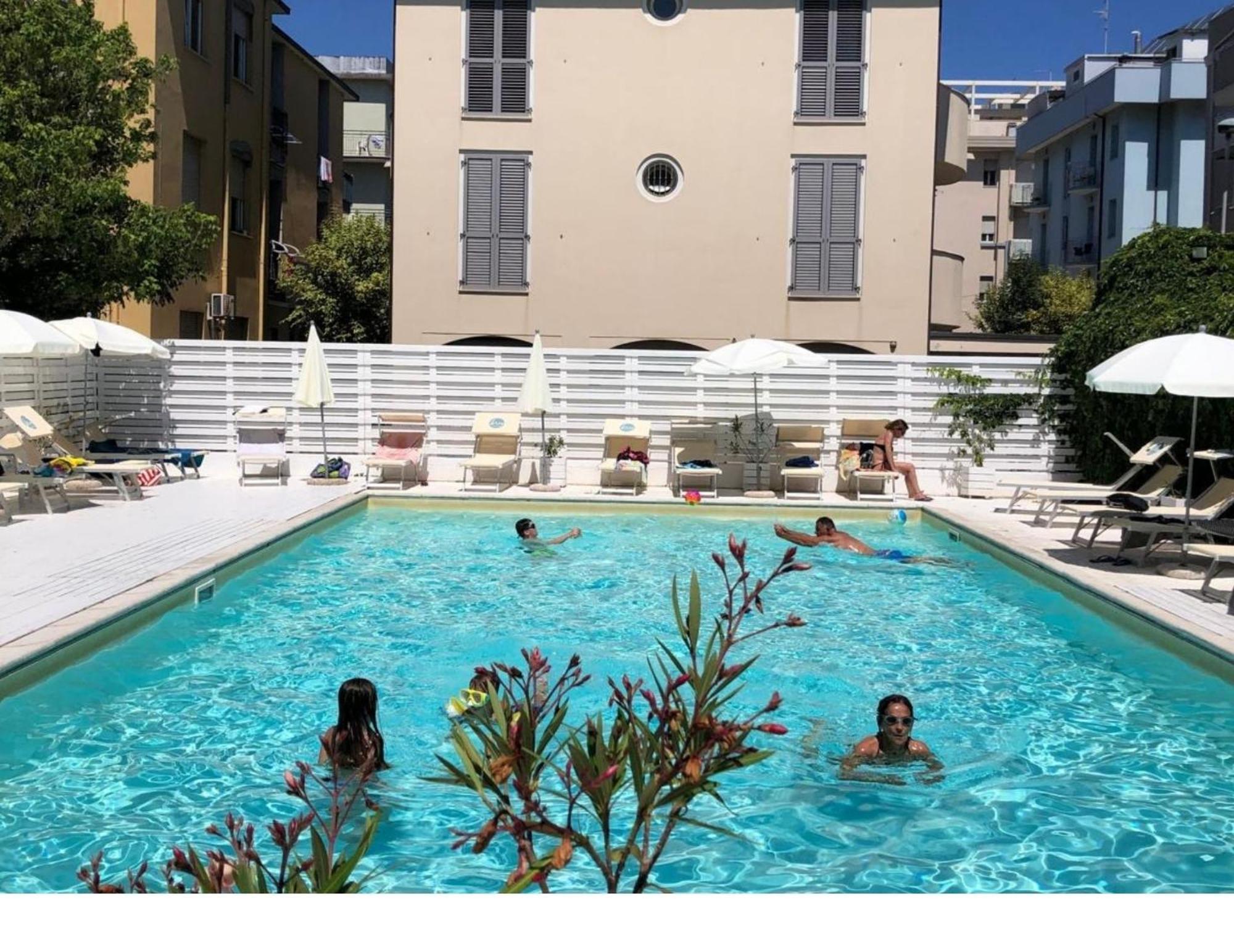 Hotel Villa del Parco Rimini Esterno foto